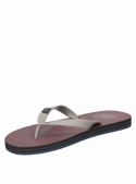 Sandalia gris casual de hombre, diseño fresco y cómodo para verano, hecha de PVC.