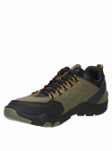 zapatilla verde outdoor para hombre de Panama Jack G668 con taco plano de 5.5 cm