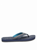 Sandalia casual azul de hombre, fresca y resistente, adecuada para uso diario en casa.