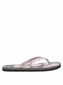 Sandalia casual multicolor de mujer, hecha de PVC, adecuada para actividades al aire libre.