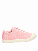 Zapatilla rosada de niña, estilo casual, diseñada para exploradoras activas.