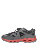 Zapatilla gris de hombre, mezcla de textil y sintético, diseñada para un uso dinámico.
