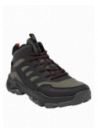 Botín verde para hombre, estilo outdoor, moderno y robusto, ideal para actividades al aire libre y look casual.
