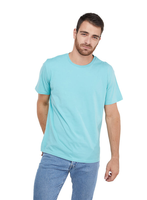 Polera Sevilla Hombre D165 PANAMA JACK turquesa