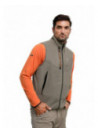Polar sin mangas verde para hombre, confeccionado en 100% polyester, cómodo y ligero