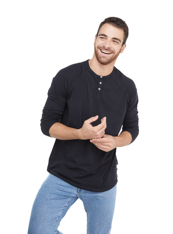 Polera Murcia Hombre D179 PANAMA JACK negro