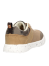 zapatilla resistente camel para niño, caña de 5.8 cm y forro textil