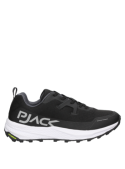 Zapatilla negra para hombre, combina con ropa casual y deportiva, perfecta para caminatas ligeras o gimnasio.