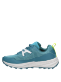 Zapatilla azul para hombre con cordones clásicos y suela robusta, perfecta para combinar con ropa casual o deportiva.