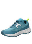 Zapatilla de trail running azul para hombre, diseño moderno, ideal para moda urbana y actividades al aire libre.