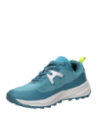 Zapatilla de trail running azul para hombre, diseño moderno, ideal para moda urbana y actividades al aire libre.