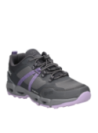 Calzado de mujer gris estilo athleisure, ideal para caminatas largas o uso urbano, funcional y estético.