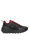 zapatillas negras de trail running femeninas, combinables con ropa deportiva o urbana, adecuadas para salidas informales.