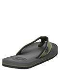 Sandalia de cuero verde para hombre, combina comodidad y frescura.