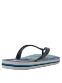 Sandalia sintética azul para hombre, diseño relajado y funcional, adecuada para días calurosos y actividades informales.