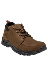 Botín café casual para hombre, mezcla de moda y resistencia, adecuado para actividades semiurbanas y al aire libre.