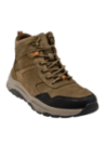 Botín de cuero café para hombre, estilo urbano y funcional, adecuado para caminatas ligeras y clima otoñal.