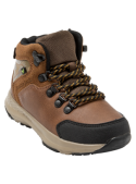 Botín camel infantil, perfecto para niños activos, ofrece excelente agarre y confort.