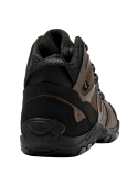 Botín marrón para hombre, robusto y con cordones, ideal para trekking.