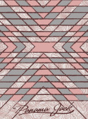 Bandana unisex de poliéster reciclado en color rosado, ideal para actividades deportivas.