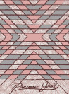 Bandana unisex de poliéster reciclado en color rosado, ideal para actividades deportivas.