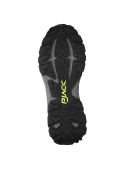 Calzado verde para trail running masculino, con caña alta que protege el tobillo, perfecto para caminatas y días fríos.
