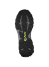 Calzado verde para trail running masculino, con caña alta que protege el tobillo, perfecto para caminatas y días fríos.