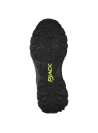 Zapatilla negra de trail running para mujer, con diseño moderno y deportivo, ideal para actividades urbanas y recreativas.