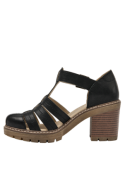 Sandalia mujer K614 Panama jack Negro