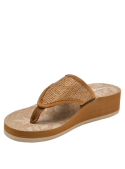 Sandalia mujer K735 Panama jack Camel