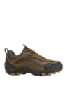 zapatilla de hombre café de cuero y sintético, estilo outdoor para aventuras diarias