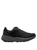 Zapatilla negra de mujer para running, diseño moderno y resistente, ideal para uso diario.