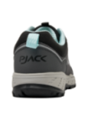 zapatilla textil gris para mujer con forro de malla mesh y punta redonda