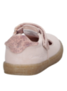 Zapatilla rosada para niña, diseño casual con forro de pu, altura de caña de 5 cm, segura y funcional.