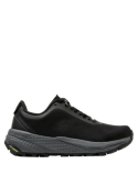 Zapatilla negra de hombre estilo running con diseño moderno y resistente para actividades diarias.