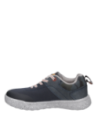 sneaker infantil azul de material sintético con excelente agarre