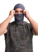 Accesorio deportivo gris unisex, bandana para niño, material ligero y respirable, recomendado para actividades al aire libre.
