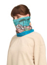Bandana celeste unisex para niño, estilo deportivo, ideal para actividades al aire libre.
