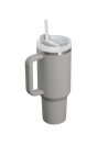 Vasos gris para niños, diseño funcional, perfecto para entrenamientos, acero inoxidable.