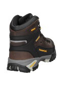 Zapato marrón outdoor para hombre, combina con ropa técnica y casual, ideal para excursiones y aventuras.