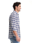 Camisa Segura K865 PANAMA JACK AZUL
