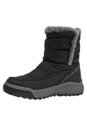 Bota sin cordones, fácil de poner, con suela gruesa de goma antideslizante que ofrece buen agarre.