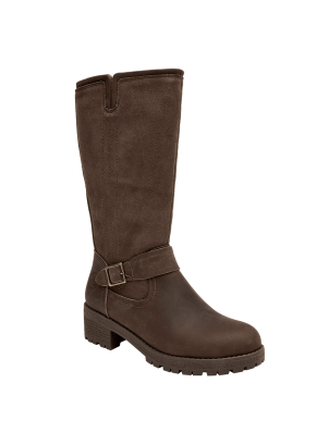 Bota Cuero Mujer