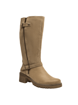 Bota Cuero Mujer