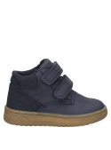 Botín azul casual para niño, material exterior suave y flexible que proporciona comodidad y soporte diario.