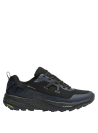 zapatilla masculina azul de trail running, combina materiales textiles y sintéticos para ligereza y durabilidad.