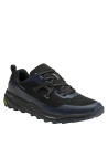 zapatilla de hombre azul con tecnología EXOTRAX para máxima estabilidad y sujeción en trail running.
