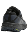 zapatilla azul de trail running para hombre, ideal para terrenos difíciles y resistente al agua.