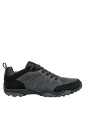 zapatilla de cuero gris para hombre, ideal para uso diario y combinaciones casuales