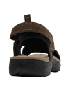 Calzado outdoor de cuero moro para hombre, suela antideslizante y diseño robusto para mayor seguridad.